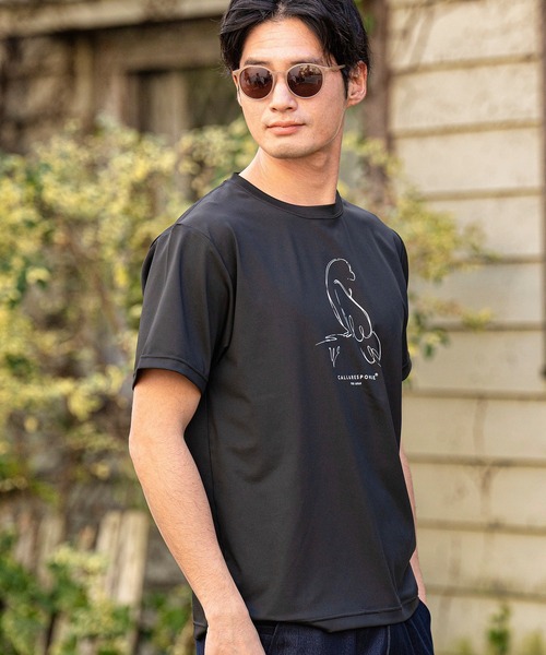 セール】mt8225-プリント半袖TEE-インコ（Tシャツ/カットソー