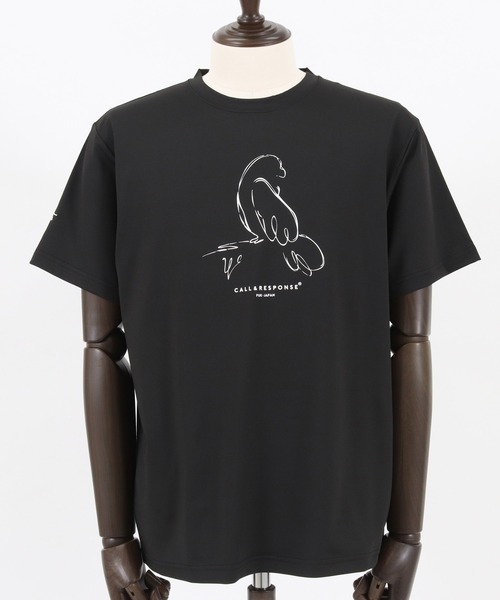 CALL&RESPONSE(コールアンドレスポンス)の「mt8225-プリント半袖TEE-インコ(Tシャツ/カットソー・メンズ・ブラック/ホワイト・1/5/4/2)」の9枚目の写真