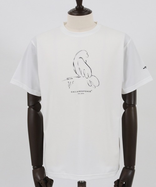 CALL&RESPONSE(コールアンドレスポンス)の「mt8225-プリント半袖TEE-インコ(Tシャツ/カットソー・メンズ・ブラック/ホワイト・1/5/4/2)」の11枚目の写真