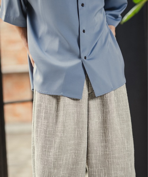 CASPER JOHN（キャスパージョン）の「Tweed balloon pants/ツイードバルーンパンツ（その他パンツ・メンズ・グレイッシュベージュ/ブラック/ナチュラル・SMALL/MEDIUM/LARGE）」の5枚目の写真