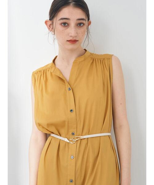 YECCA VECCA(イェッカヴェッカ)の「メタルフックスリムベルト(ベルト・レディース・ベージュ/ブラック/アイボリー/パイソン・FREE)」の11枚目の写真