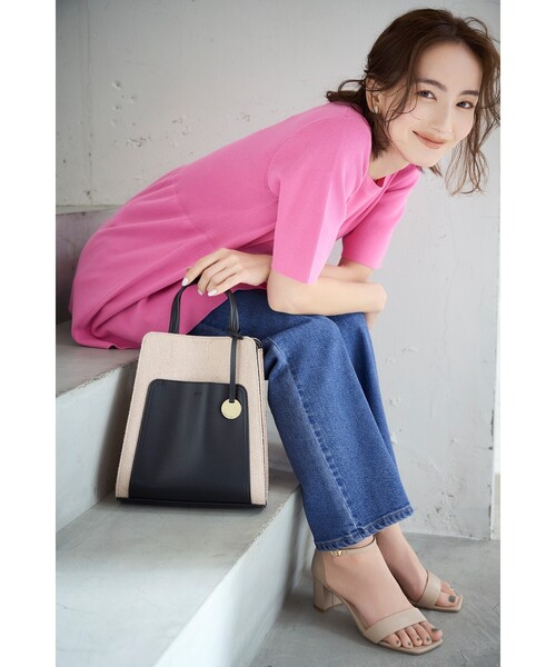 OPAQUE.CLIP(オペークドットクリップ)の「◆オーガニックコットン混デニム 202フレアパンツ(デニムパンツ・レディース・ブルー/ダークネイビー/グレー系その他・36/38/40/34/42)」の19枚目の写真