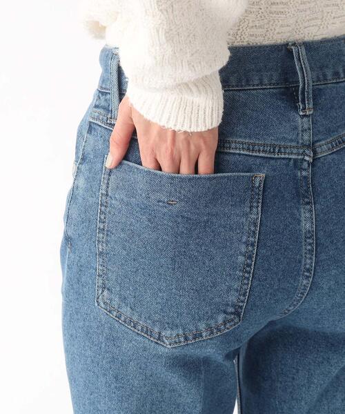 OPAQUE.CLIP(オペークドットクリップ)の「◆オーガニックコットン混デニム 202フレアパンツ(デニムパンツ・レディース・ブルー/ダークネイビー/グレー系その他・36/38/40/34/42)」の22枚目の写真