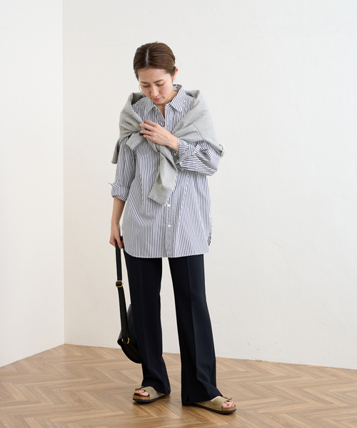 FRAMeWORK(フレームワーク)の「ストライプシャツ(シャツ/ブラウス・レディース・ネイビー/ブルー系その他・FREE)」の19枚目の写真