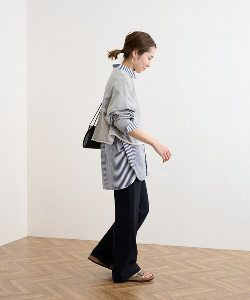 FRAMeWORK(フレームワーク)の「ストライプシャツ(シャツ/ブラウス・レディース・ネイビー/ブルー系その他・FREE)」の18枚目の写真