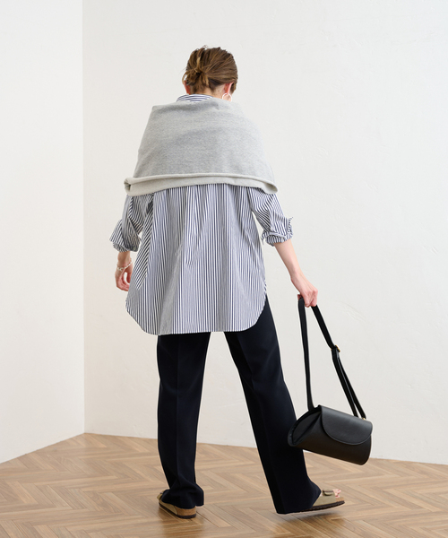 FRAMeWORK(フレームワーク)の「ストライプシャツ(シャツ/ブラウス・レディース・ネイビー/ブルー系その他・FREE)」の17枚目の写真