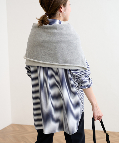 FRAMeWORK(フレームワーク)の「ストライプシャツ(シャツ/ブラウス・レディース・ネイビー/ブルー系その他・FREE)」の14枚目の写真