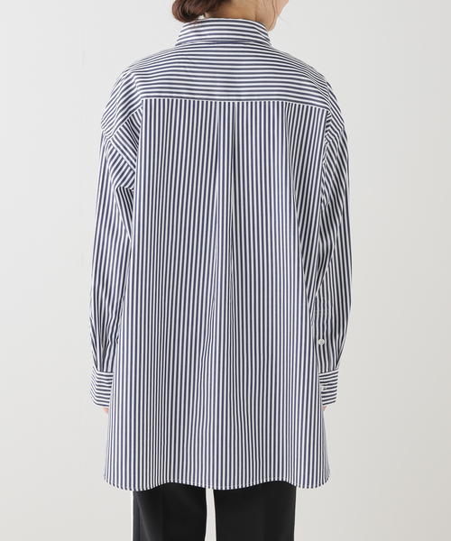 FRAMeWORK(フレームワーク)の「ストライプシャツ(シャツ/ブラウス・レディース・ネイビー/ブルー系その他・FREE)」の3枚目の写真