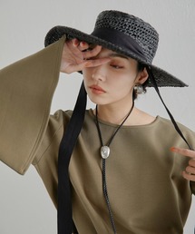 ear PAPILLONNER | 【SUM1 STYLE（スミ スタイル）】リボン付きハット(ハット)