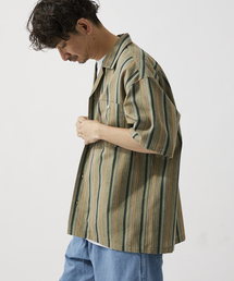 JOURNAL STANDARD relume | カラーストライプ ドビーオープンカラー半袖シャツ(シャツ/ブラウス)