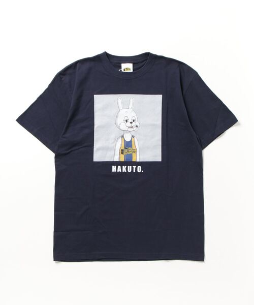 THE NETWORK BUSINESS x HAKUTO RABBIT S.C TEE / ザネットワークビジネス x ハクト ラビット S ...