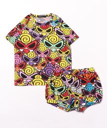 HYSTERIC POWER総柄 Tシャツ ブルマ セット