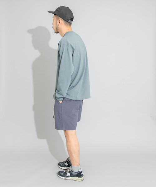 EKAL（エカル）の「エンブロイダリーワッペンロングスリーブTシャツ（Tシャツ/カットソー・メンズ・グレー/オフホワイト・MEDIUM/LARGE）」の17枚目の写真