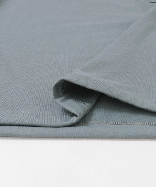 EKAL（エカル）の「エンブロイダリーワッペンロングスリーブTシャツ（Tシャツ/カットソー・メンズ・グレー/オフホワイト・MEDIUM/LARGE）」の19枚目の写真