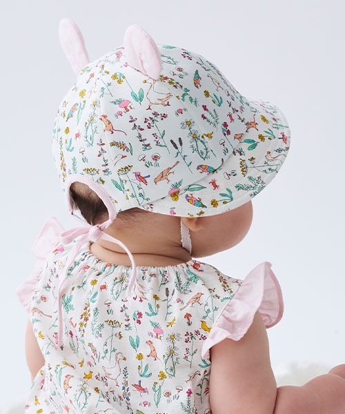 sense of wonder(センスオブワンダー)の「THEOジョッキー帽子【日本製】(ハット・キッズ・ピンク/ブルー・44-46cm/46-48cm/42-44cm)」の3枚目の写真