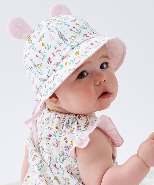 sense of wonder(センスオブワンダー)の「THEOジョッキー帽子【日本製】(ハット・キッズ・ピンク/ブルー・44-46cm/46-48cm/42-44cm)」の4枚目の写真