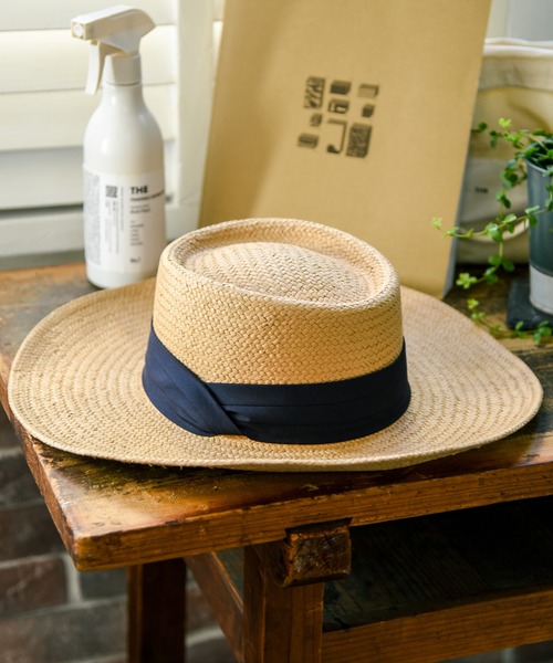 folka（フォルカ）の「麦わらカンカン帽【folka】（ハット・レディース・ブラック系1/ブラック系2/ベージュ系1/ベージュ系2/ベージュ系3/ベージュ系4/ベージュ系5/ベージュ系6/ベージュ系7/ベージュ系8/J/B/D/H/C/I/F/A/G/E・ONE SIZE）」の12枚目の写真