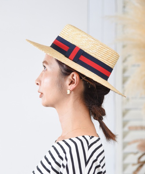 folka（フォルカ）の「麦わらカンカン帽【folka】（ハット・レディース・ブラック系1/ブラック系2/ベージュ系1/ベージュ系2/ベージュ系3/ベージュ系4/ベージュ系5/ベージュ系6/ベージュ系7/ベージュ系8/J/B/D/H/C/I/F/A/G/E・ONE SIZE）」の20枚目の写真