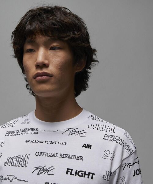 【NIKE】★フライト MVP 85 ロゴＴシャツ★【正規品】 Nike Jordan Black Jordan Flight MVP 85 T-Shirt Nike Jordan Brand
