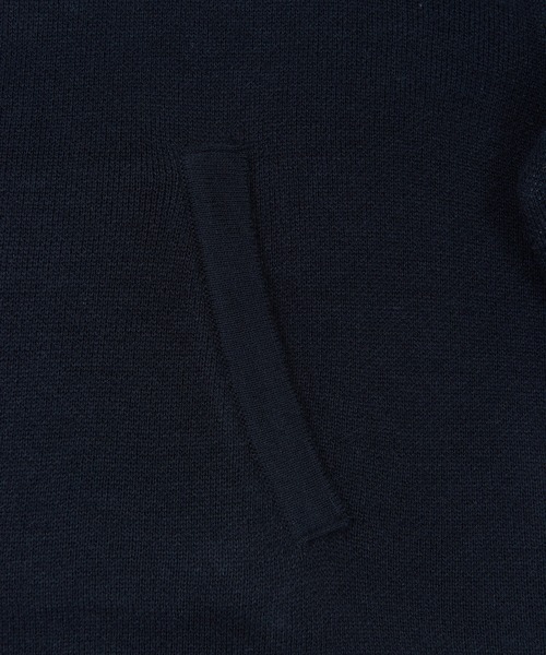 PUNYUS（プニュズ）の「スリーブロゴニットブルゾン（ブルゾン・レディース・パープル/ブラック・4/3）」の13枚目の写真