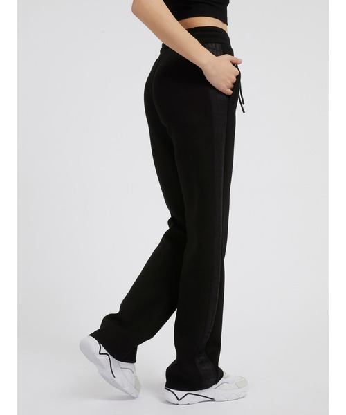 Guess（ゲス）の「Brenda Scuba Straight Leg Pants スウェットパンツ レディース（スウェットパンツ・レディース・ピンク/ブラック・MEDIUM/LARGE/SMALL/X-SMALL）」の3枚目の写真