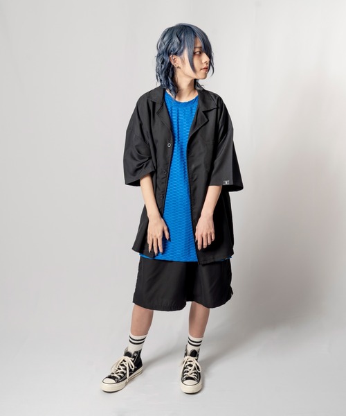 ラフロッグ　rufflog ハーフパンツ　完売　XXL ブラック　シャツ RUFFLOG｜ラフロッグ
