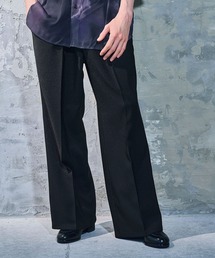 HARE | 【SETUP対応】PTバギーワイドフレアパンツ(HARE)(スラックス)