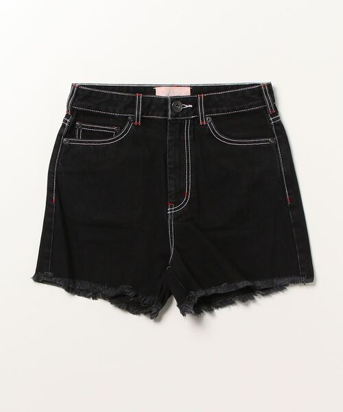 A BATHING APE(アベイシングエイプ)の「BPY BAPY SP SHORTS W(ショーツ・レディース・ブラック/ブルー系その他2・SMALL/X-SMALL)」の2枚目の写真