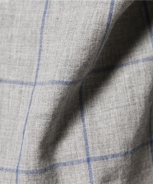 CIAOPANIC（チャオパニック）の「【Ciaopanic】　ウィンドペンPOシャツSS（シャツ/ブラウス・メンズ・アイボリー/ライトグレー・LARGE/MEDIUM）」の3枚目の写真