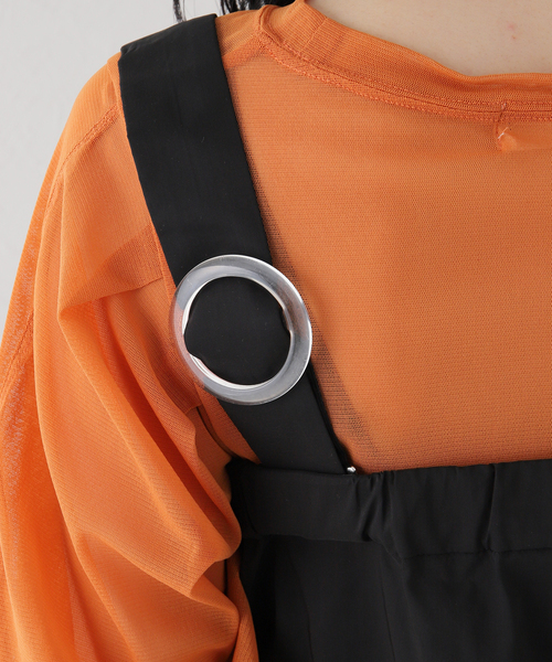 SLOBE citron.（スローブシトロン）の「SLOBE citron. ドロストデザインビスチェ（ベスト・レディース・ブラック・FREE）」の11枚目の写真