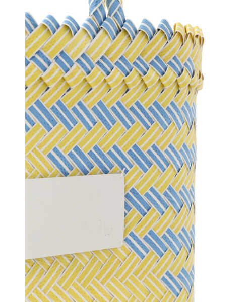 human woman（ヒューマンウーマン）の「◆マルシェバッグ（かごバッグ・レディース・イエロー/オレンジ・ﾌﾘ-）」の7枚目の写真