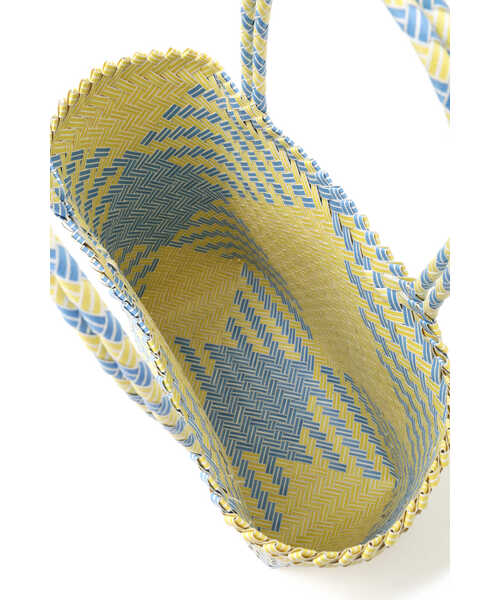 human woman（ヒューマンウーマン）の「◆マルシェバッグ（かごバッグ・レディース・イエロー/オレンジ・ﾌﾘ-）」の10枚目の写真