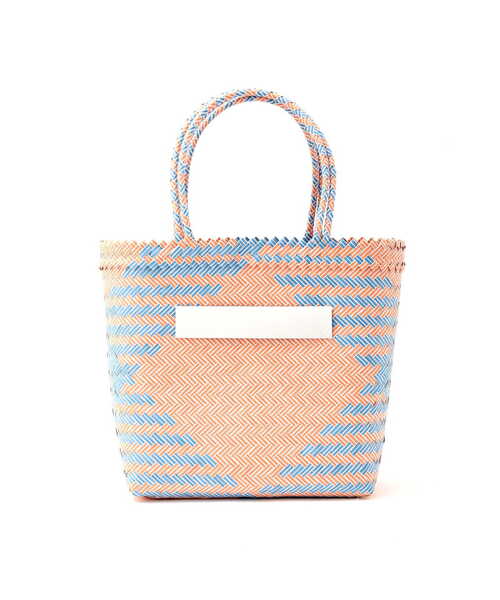 human woman（ヒューマンウーマン）の「◆マルシェバッグ（かごバッグ・レディース・イエロー/オレンジ・ﾌﾘ-）」の16枚目の写真