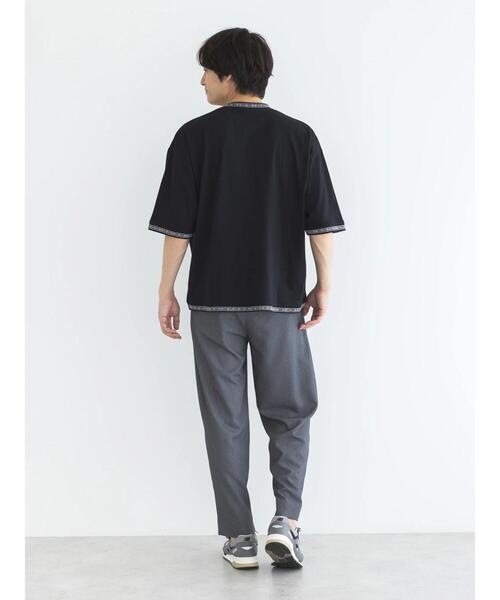 CRAFT STANDARD BOUTIQUE(クラフトスタンダードブティック)の「The Comfort ワイドテーパードスラックス(スラックス・メンズ・ライトグレー/ネイビー/チャコールグレー/グレイッシュベージュ・M/L/XL)」の18枚目の写真