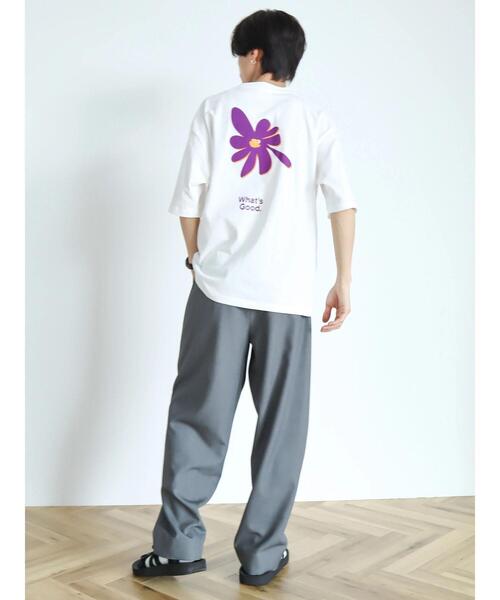 CRAFT STANDARD BOUTIQUE(クラフトスタンダードブティック)の「The Comfort ワイドテーパードスラックス(スラックス・メンズ・ライトグレー/ネイビー/チャコールグレー/グレイッシュベージュ・M/L/XL)」の20枚目の写真