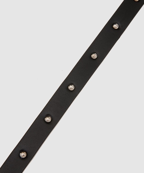 TAKAHIROMIYASHITATheSoloIst.（タカヒロミヤシタザソロイスト）の「single pin buckle belt.(40mm)（ベルト・メンズ・ブラック・ONE SIZE）」の5枚目の写真