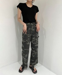 Jewelobe | カモフラージュダブルニーペインターパンツ(その他パンツ)