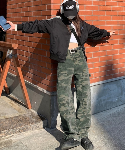Jewelobe(ジュエローブ)の「カモフラージュダブルニーペインターパンツ(その他パンツ・レディース・カーキ・S/M)」の13枚目の写真