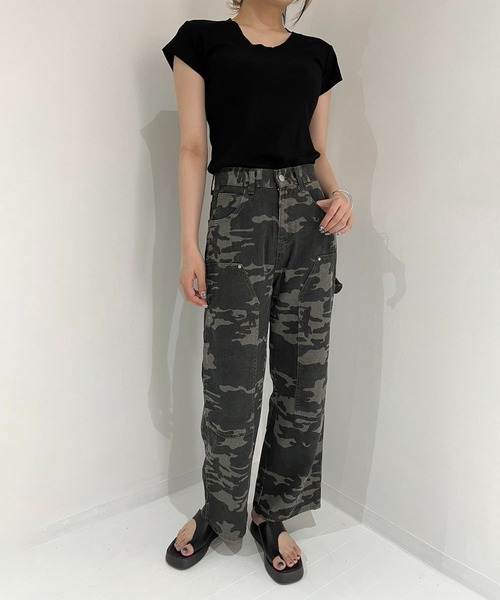 カモフラージュダブルニーペインターパンツ（その他パンツ