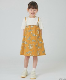 TOM&JERRY（トムアンドジェリー）の「【公式】トムとジェリー　キッズレイヤードショートスリーブワンピース（ワンピース）」