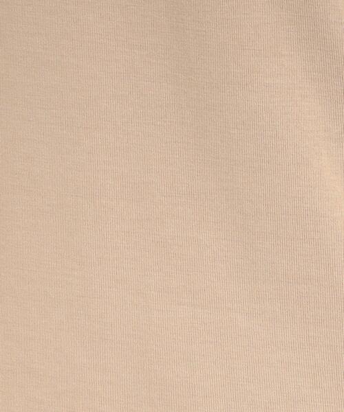 adabat(アダバット)の「【UVカット/接触冷感】サイドテープデザイン 半袖モックネックプルオーバー(Tシャツ/カットソー・レディース・ホワイト/ダークネイビー/ナチュラル・36/38/40)」の13枚目の写真