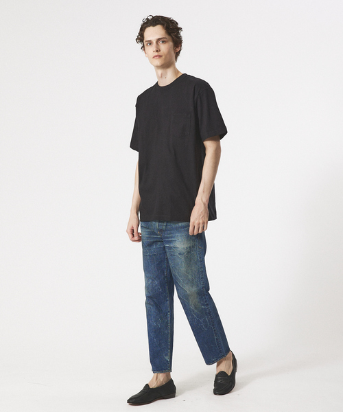 HANES(ヘインズ)の「【Hanes/ヘインズ】 BEEFY ポケット Tシャツ(Tシャツ/カットソー・メンズ・ホワイト/ブラック・L/XL/M)」の3枚目の写真