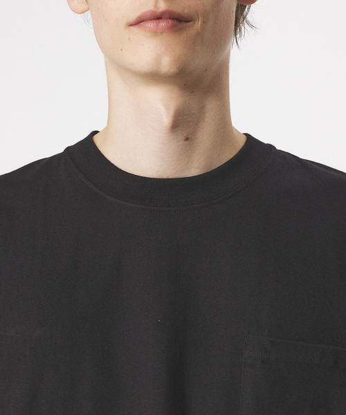 HANES(ヘインズ)の「【Hanes/ヘインズ】 BEEFY ポケット Tシャツ(Tシャツ/カットソー・メンズ・ホワイト/ブラック・L/XL/M)」の6枚目の写真