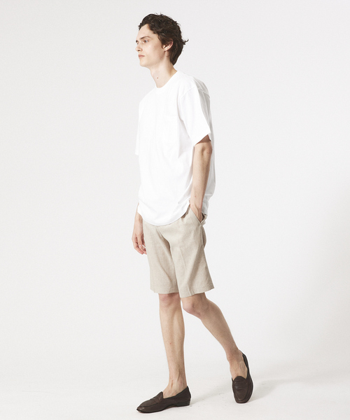 HANES(ヘインズ)の「【Hanes/ヘインズ】 BEEFY ポケット Tシャツ(Tシャツ/カットソー・メンズ・ホワイト/ブラック・L/XL/M)」の13枚目の写真