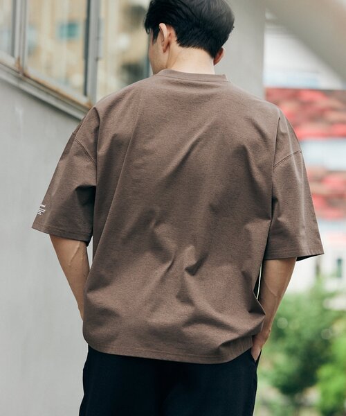 Russell Athletic（ラッセルアスレティック）の「【RUSSELL ATHLETIC】別注 DRI-POWER ビッグTシャツ（Tシャツ/カットソー・メンズ・ウッド/ネイビー/ホワイト/チャコールグレー・MEDIUM/LARGE）」の13枚目の写真