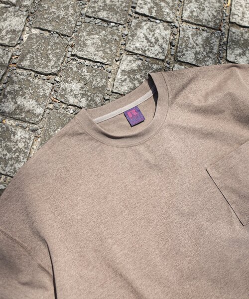 Russell Athletic（ラッセルアスレティック）の「【RUSSELL ATHLETIC】別注 DRI-POWER ビッグTシャツ（Tシャツ/カットソー・メンズ・ウッド/ネイビー/ホワイト/チャコールグレー・MEDIUM/LARGE）」の8枚目の写真