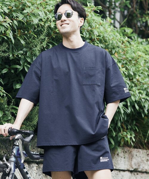 Russell Athletic（ラッセルアスレティック）の「【RUSSELL ATHLETIC】別注 DRI-POWER ビッグTシャツ（Tシャツ/カットソー・メンズ・ウッド/ネイビー/ホワイト/チャコールグレー・MEDIUM/LARGE）」の19枚目の写真