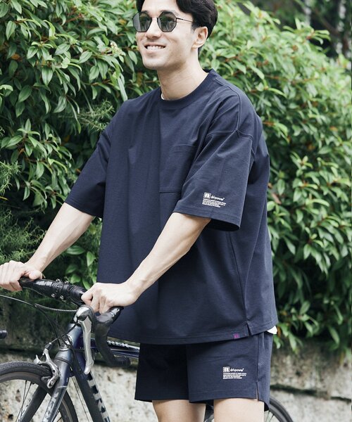 Russell Athletic（ラッセルアスレティック）の「【RUSSELL ATHLETIC】別注 DRI-POWER ビッグTシャツ（Tシャツ/カットソー・メンズ・ウッド/ネイビー/ホワイト/チャコールグレー・MEDIUM/LARGE）」の9枚目の写真