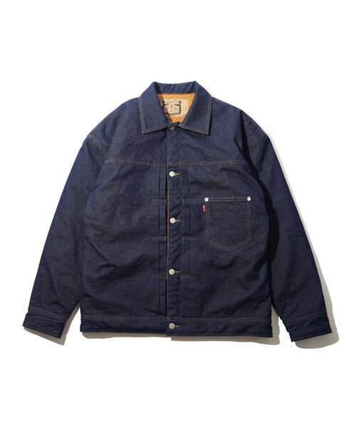 NineMicrophones(ナインマイクロフォンズ)の「REVERSIBLE DENIM JKT(ブルゾン・メンズ・ブラウン/オリーブ・X-LARGE/LARGE/MEDIUM)」の3枚目の写真