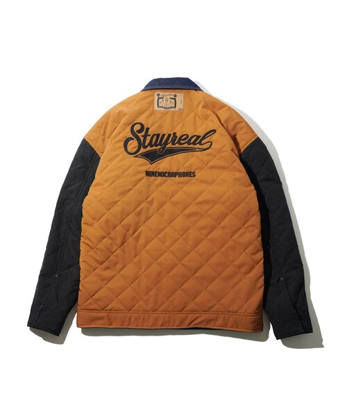 NineMicrophones(ナインマイクロフォンズ)の「REVERSIBLE DENIM JKT(ブルゾン・メンズ・ブラウン/オリーブ・X-LARGE/LARGE/MEDIUM)」の6枚目の写真